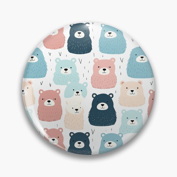 Item preview, cute bear seamless designed and sold by NatthyDesign.