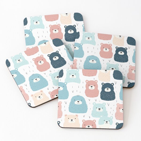 Item preview, cute bear seamless designed and sold by NatthyDesign.