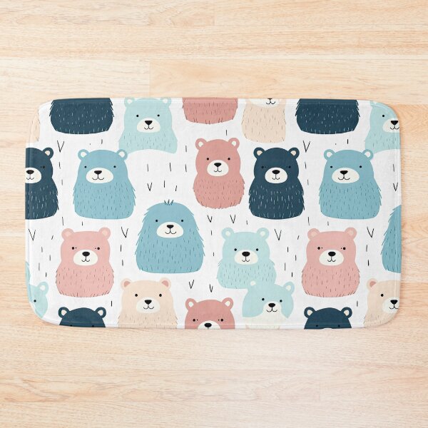 Item preview, cute bear seamless designed and sold by NatthyDesign.