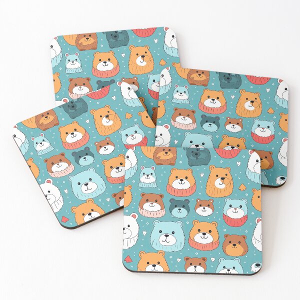 Item preview, cute bear seamless designed and sold by NatthyDesign.