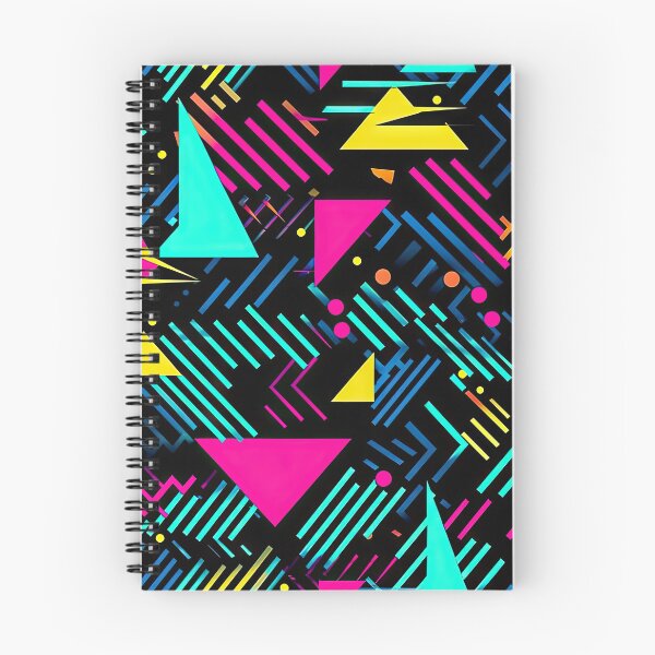 Item preview, 80s and 90s Retro Pop Synthwave Pattern designed and sold by AeonAcademy.