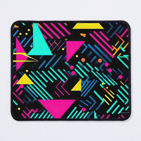 Item preview, 80s and 90s Retro Pop Synthwave Pattern designed and sold by AeonAcademy.
