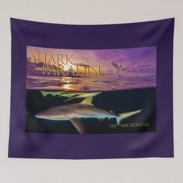 Item preview, Swimming in the tropical sunset ocean designed and sold by tank200bar.