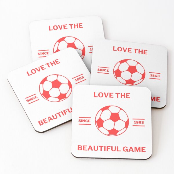 Item preview, Love The Beautiful Game | Since 1863 | Football Philosophies: Inspiring Quote Collection designed and sold by Football Stickers World.