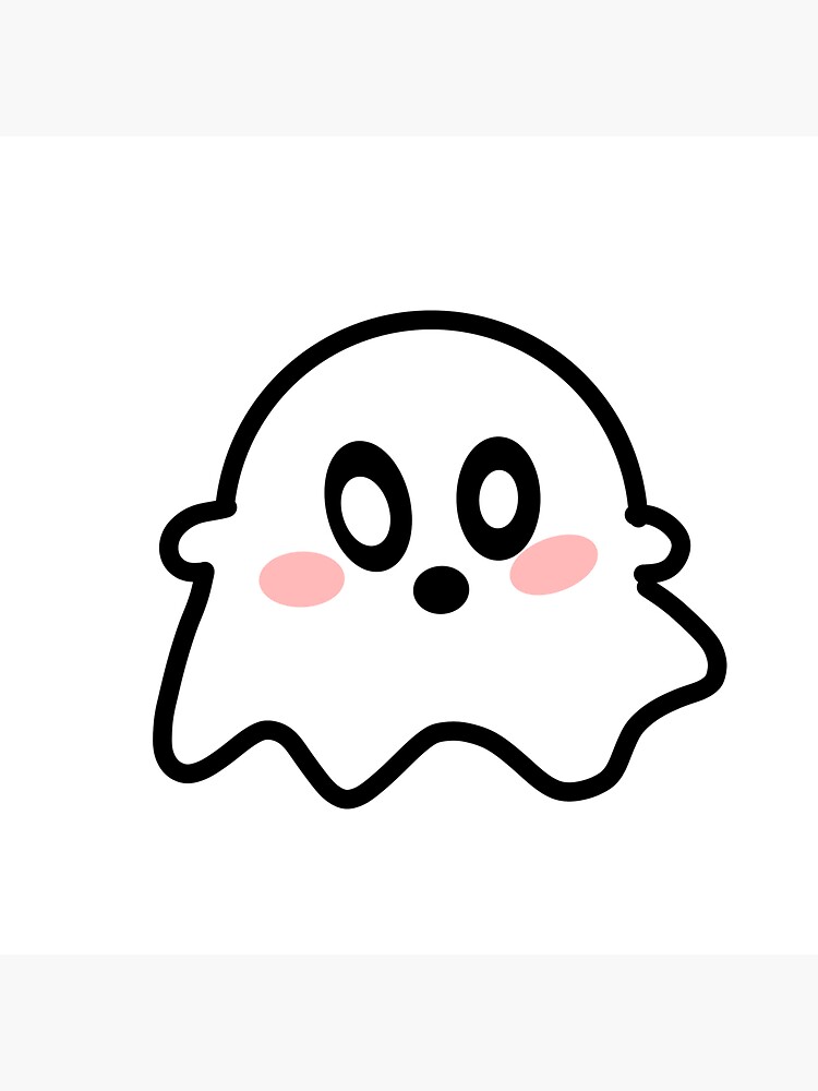 Cute Little Ghost - Ghost - Sticker