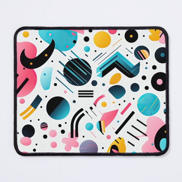 Item preview, Funky 80s and 90s Nostalgia Pop Pattern designed and sold by AeonAcademy.