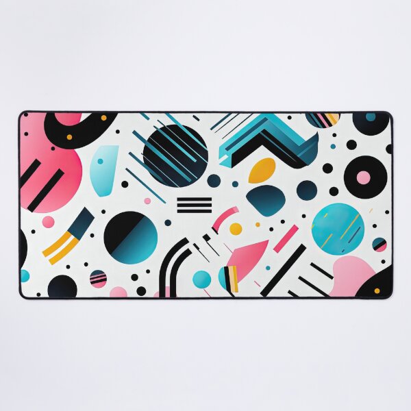 Item preview, Funky 80s and 90s Nostalgia Pop Pattern designed and sold by AeonAcademy.