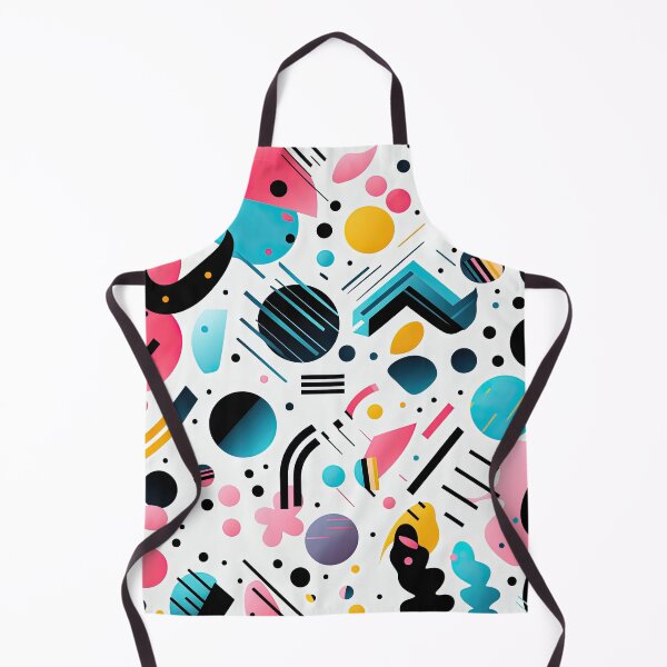 Item preview, Funky 80s and 90s Nostalgia Pop Pattern designed and sold by AeonAcademy.