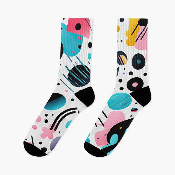 Item preview, Funky 80s and 90s Nostalgia Pop Pattern designed and sold by AeonAcademy.