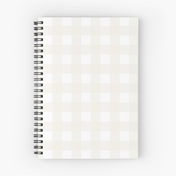 Item preview, Framed Gingham Check Pattern in Pale Beige and White designed and sold by kierkegaard.