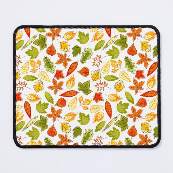 Item preview, Autumn Multicolor leaves Pattern designed and sold by Sasidenidesign.