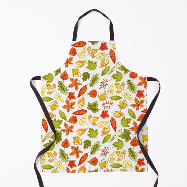 Item preview, Autumn Multicolor leaves Pattern designed and sold by Sasidenidesign.