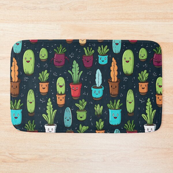 Item preview, cute cactus seamless designed and sold by NatthyDesign.