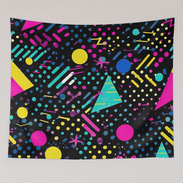 Item preview, 80s and 90s Retro Pop Pattern designed and sold by AeonAcademy.