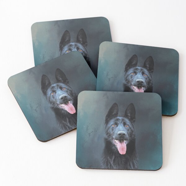 Item preview, Black German Shepherd 02 designed and sold by Elisabeth Lucas.