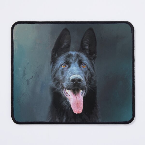 Item preview, Black German Shepherd 02 designed and sold by Elisabeth Lucas.