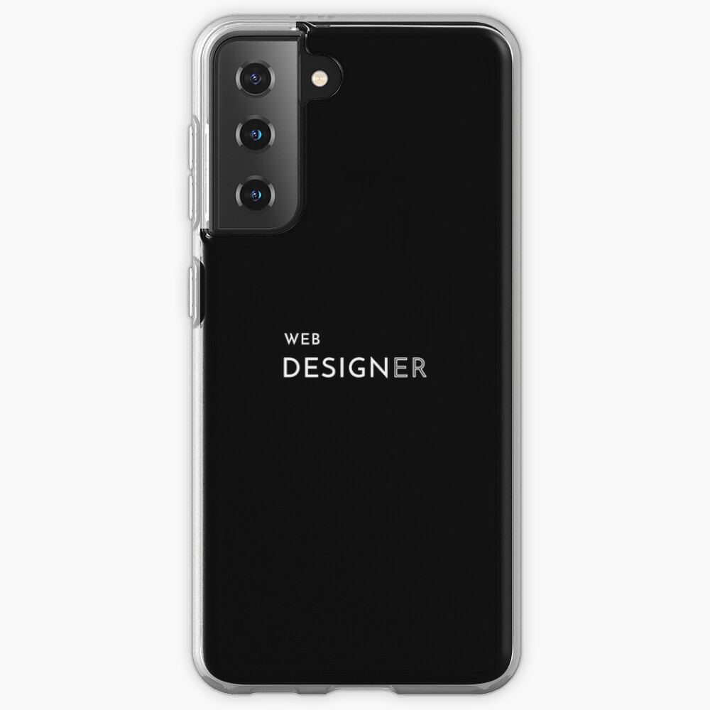 Web Designer Samsung Galaxy Phone Case