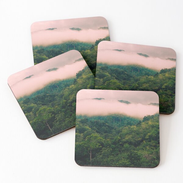 Item preview, Rain forest with fog on the top of sky  designed and sold by JaJaptvshop98.