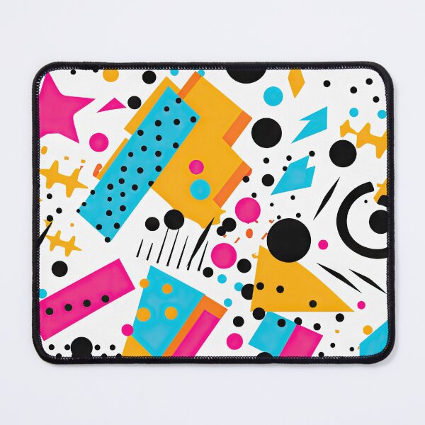 Item preview, Funky 80s and 90s Nostalgia Pop Pattern designed and sold by AeonAcademy.