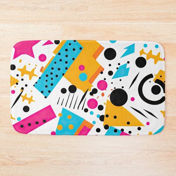 Item preview, Funky 80s and 90s Nostalgia Pop Pattern designed and sold by AeonAcademy.