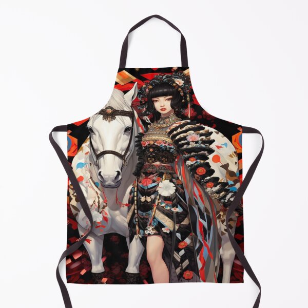 Item preview, girl and horse designed and sold by SkylineShopofm.