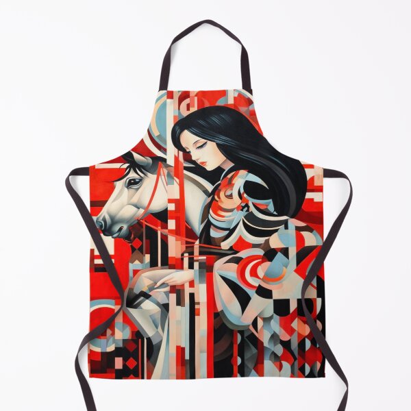 Item preview, girl and horse designed and sold by SkylineShopofm.
