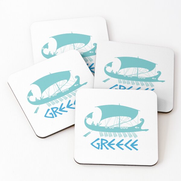 Item preview, Ancient Greece with ancient ship designed and sold by portokalis.