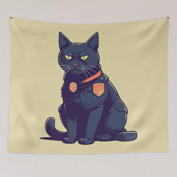 Item preview, Police Cat designed and sold by Amir Faysal.