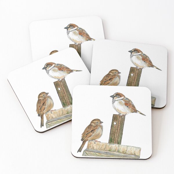Item preview, Mr and Mrs Sparrow designed and sold by Sarah Addy.
