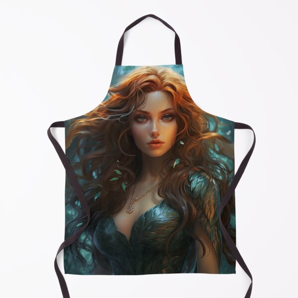 Item preview, Verdant Regalia: The Leaf Queen in Emerald Attire designed and sold by oanaunciuleanu.