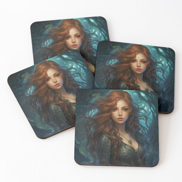 Item preview, Verdant Regalia: The Leaf Queen in Emerald Attire designed and sold by oanaunciuleanu.