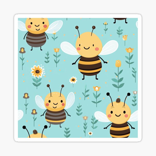 Cute Bee Characters Merch & Gifts for Sale