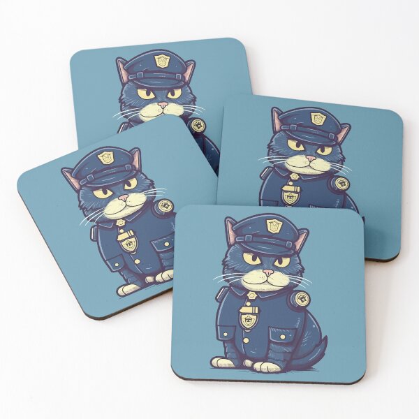 Item preview, Police Cat designed and sold by Amir Faysal.