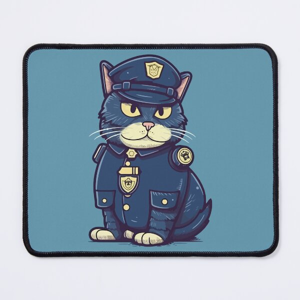 Item preview, Police Cat designed and sold by Amir Faysal.
