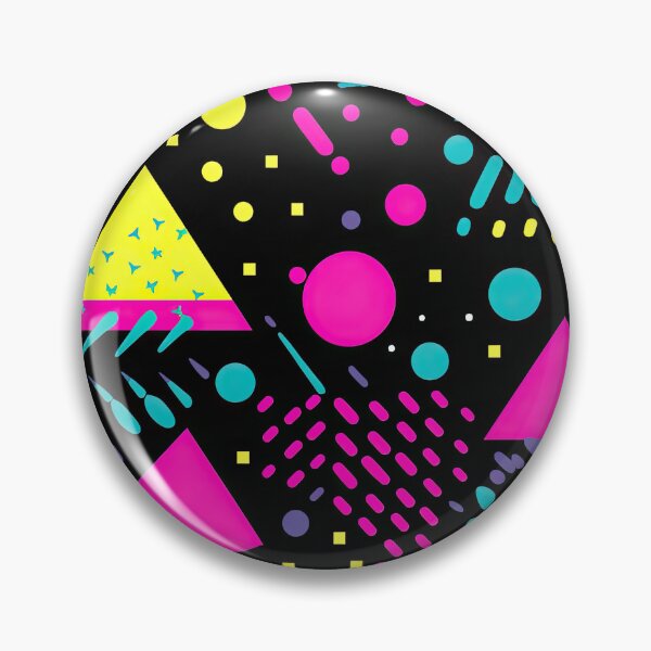 Item preview, Funky 80s and 90s Nostalgia Pop Pattern designed and sold by AeonAcademy.