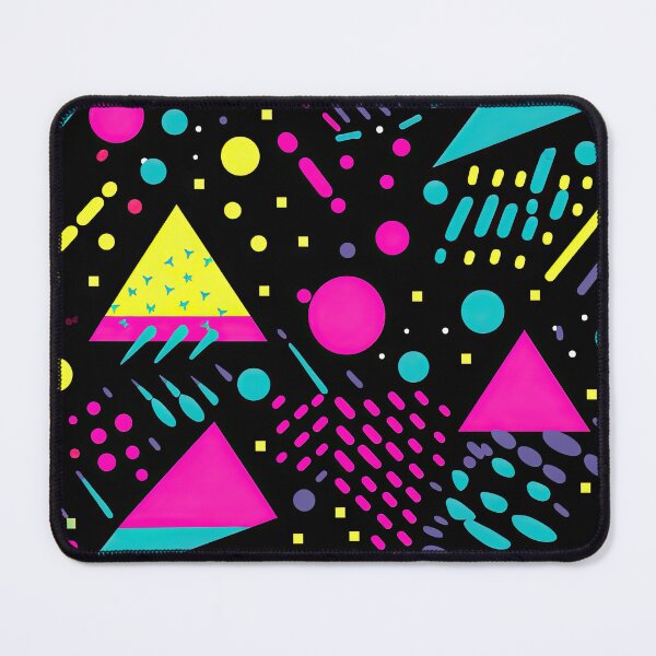 Item preview, Funky 80s and 90s Nostalgia Pop Pattern designed and sold by AeonAcademy.