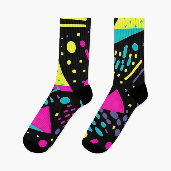 Item preview, Funky 80s and 90s Nostalgia Pop Pattern designed and sold by AeonAcademy.