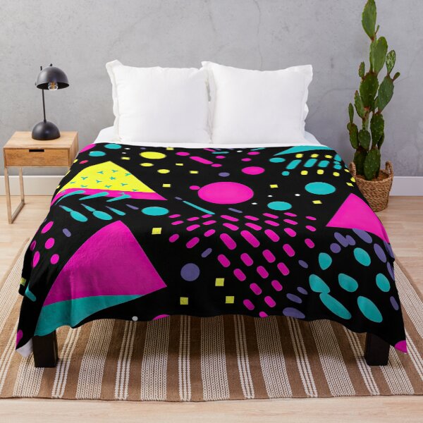 Item preview, Funky 80s and 90s Nostalgia Pop Pattern designed and sold by AeonAcademy.
