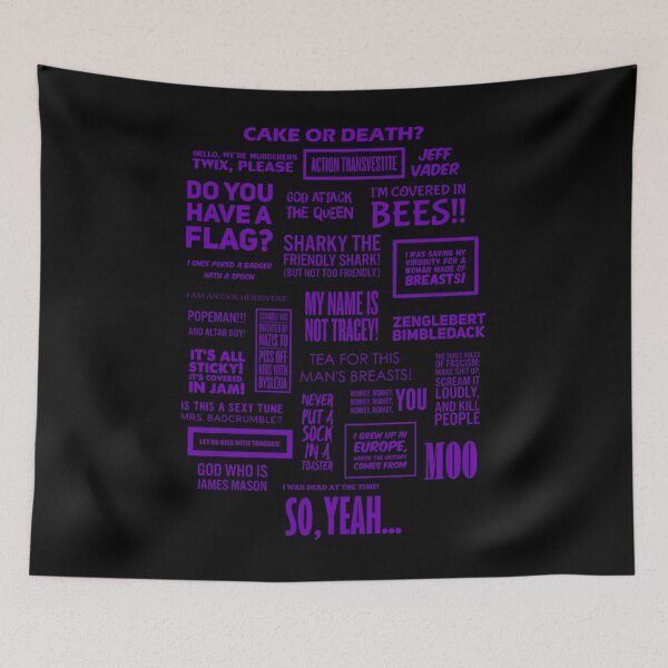 Item preview, Eddie Izzard - Izzardisms! Throw Pillow 	 designed and sold by vxalwwaeb4.