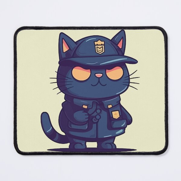 Item preview, Police Cat designed and sold by Amir Faysal.