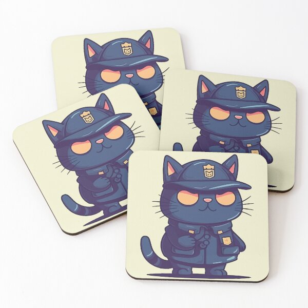Item preview, Police Cat designed and sold by Amir Faysal.