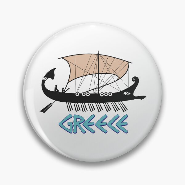 Item preview, Ancient Greece with ancient ship designed and sold by portokalis.