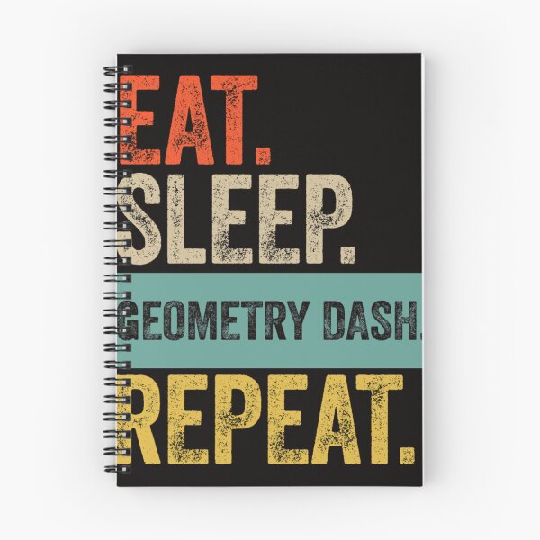 Item preview, Eat sleep geometry dash repeat retro vintage designed and sold by KristaHeidenr.