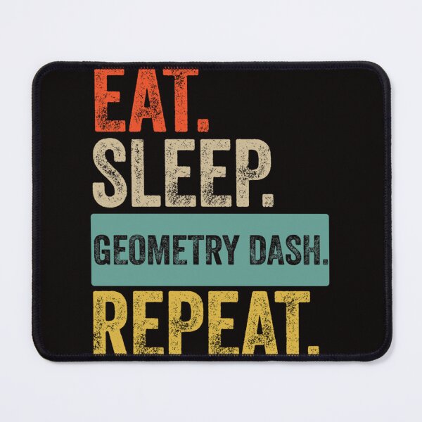 Item preview, Eat sleep geometry dash repeat retro vintage designed and sold by KristaHeidenr.