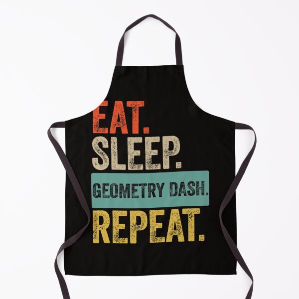Item preview, Eat sleep geometry dash repeat retro vintage designed and sold by KristaHeidenr.