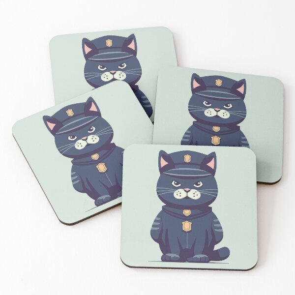 Item preview, Police Cat designed and sold by Amir Faysal.