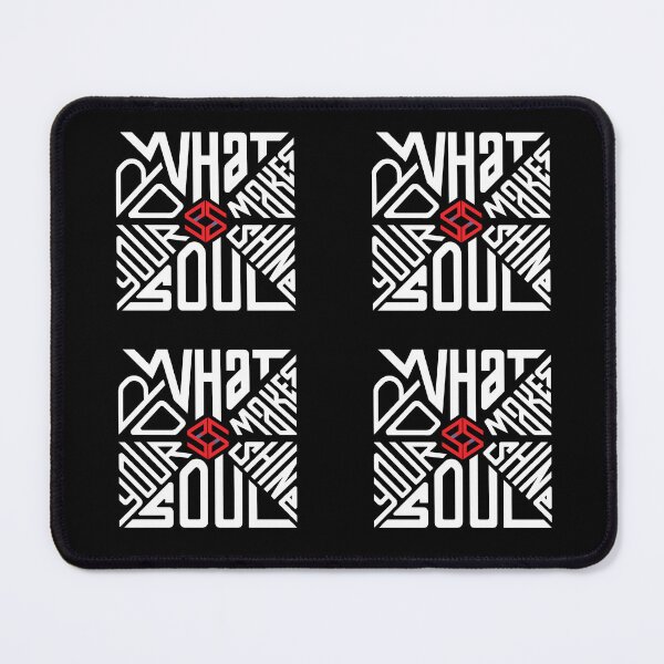 Item preview, DO WHAT MAKES YOUR SOUL SHINE White Type Quote designed and sold by Carina Parry Studios.