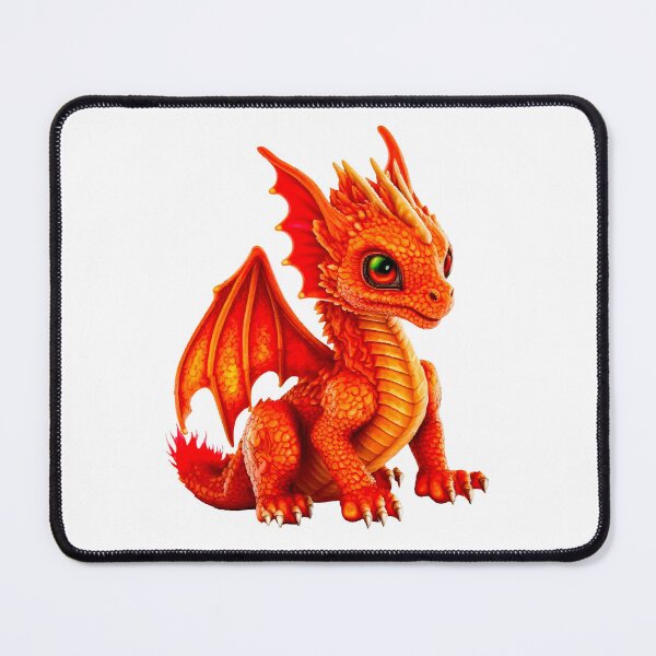 Item preview, Cute Red Baby Dragon Fantasy designed and sold by OCNau.