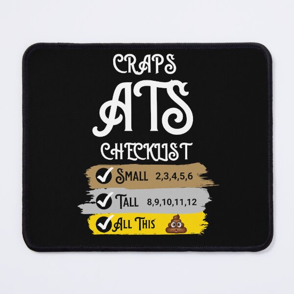 Item preview, ATS Checklist designed and sold by Crapscouture.