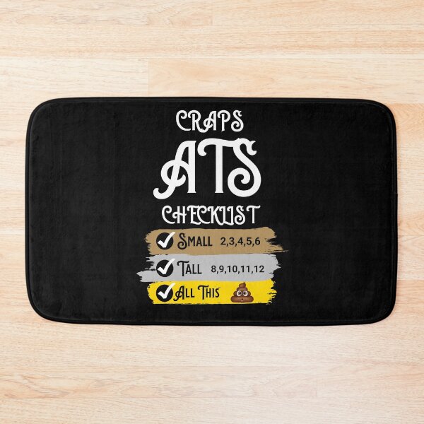 Item preview, ATS Checklist  designed and sold by Crapscouture.